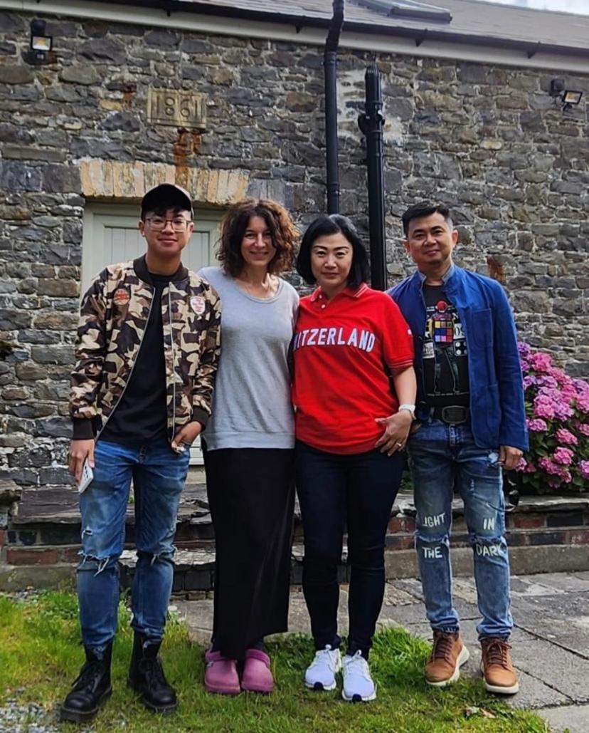 Pippin Lodge Llanwrda Esterno foto